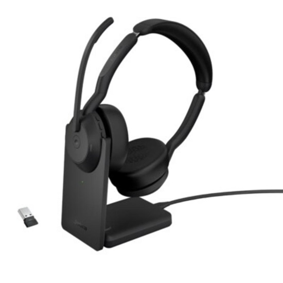 Jabra Headset Evolve2 55 MS Stereo (25599-999-989) (JAB25599-999-989)-JAB25599-999-989