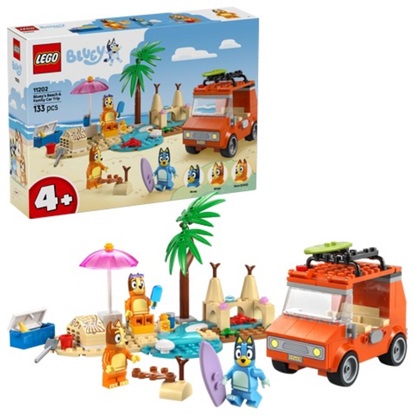 Lego Bluey - Bluey's beach trip (11202) (LGO11202)-LGO11202