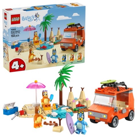 Lego Bluey - Bluey's beach trip (11202) (LGO11202)-LGO11202