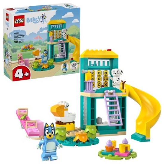 Lego Bluey - Bluey and Chloe at the Playground (11201) (LGO11201)-LGO11201