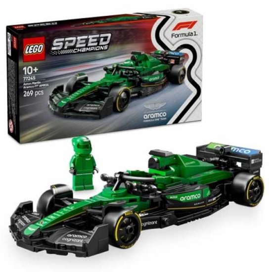 Lego Speed ​​Champions Aston Martin Aramco F1 Amr24 Racing Car (77245) (LGO77245)-LGO77245