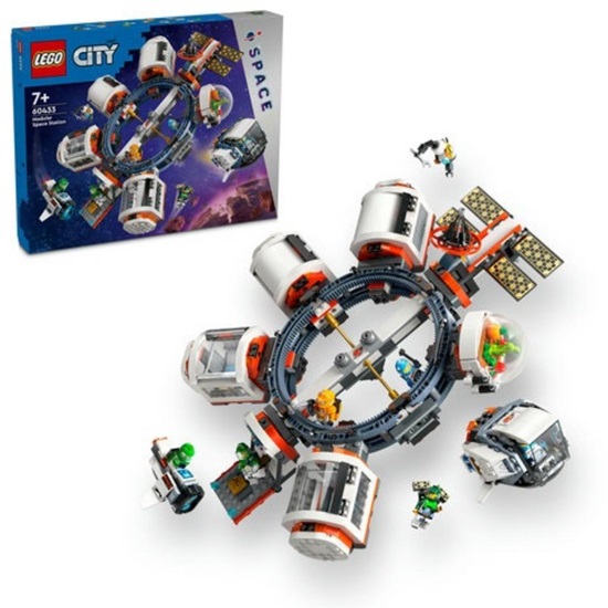 Lego City Modular Space Station (60433) (LGO60433)-LGO60433