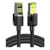 Ugreen F/FTP Cat.7 Ethernet Network Cable 1m Black (80421) (UGR80421)-UGR80421