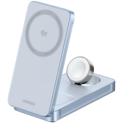 Ugreen W757 MagFlow Induction Charger 3in1 Qi2 25W (65901) (UGR65901)-UGR65901