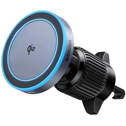 Ugreen Car Mobile Mount with Magnet and Wireless Charging MagSafe Black (35970) (UGR35970)-UGR35970