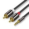 Ugreen 3.5mm male - RCA male Cable Black 3m (34313) (UGR34313)-UGR34313