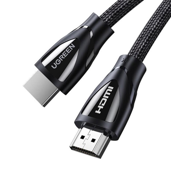 Ugreen HD140 HDMI 2.1 Braided Cable HDMI male - HDMI male 1.5m Black (19640) (UGR19640 )-UGR19640