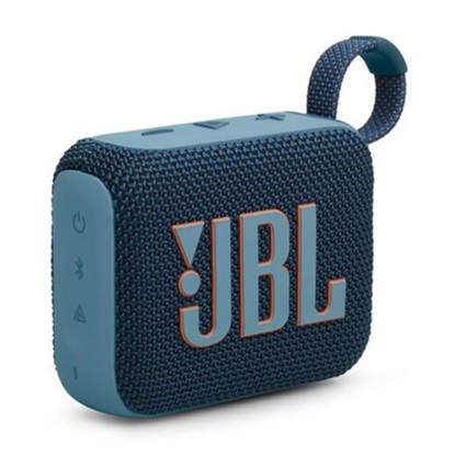 JBL Go 4 Bluetooth Wireless Speaker Blue EU (JBLGO4BLU)-JBLGO4BLU