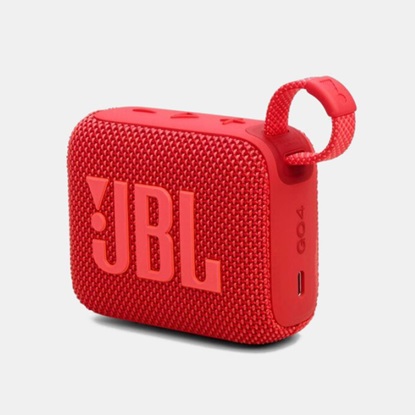 JBL Go 4 Bluetooth Wireless Speaker Red EU (JBLGO4RED)-JBLGO4RED
