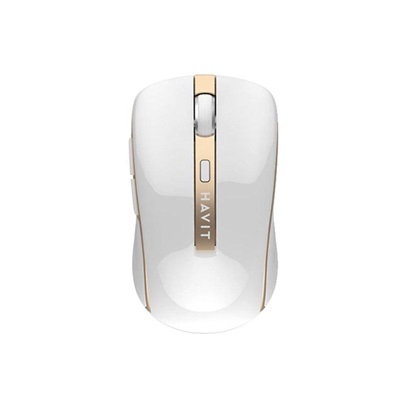 Havit Wireless Ergonomic Mouse White (MS951GTWH) (HAVMS951GTWH)-HAVMS951GTWH