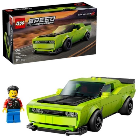 Lego Speed ​​Champions Dodge Challenger SRT Hellcat sports car (77237) (LGO77237)-LGO77237