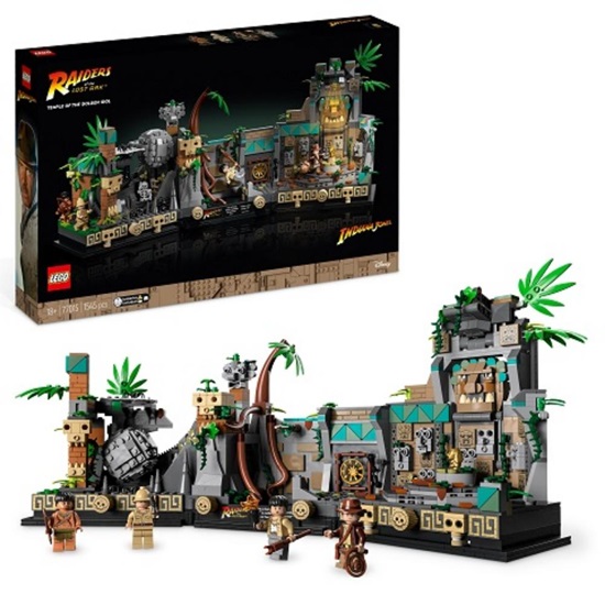 Lego Indiana Jones Temple Of The Golden Idol (77015) (LGO77015)-LGO77015