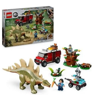 Lego Jurassic World Dinosaur Missions: Discovery Of The Stegosaurus (76965) (LGO76965)-LGO76965