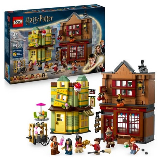 Lego Harry Potter Quality Quidditch Set and Fortescue's Ice Cream Parlor (76452) (LGO76452)-LGO76452