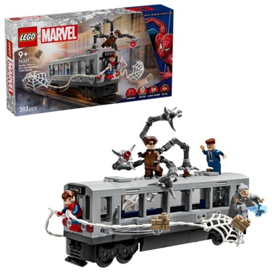 Lego Marvel Super Heroes Spider-Man vs. Doc Ock: Subway Showdown (76321) (LGO76321)-LGO76321