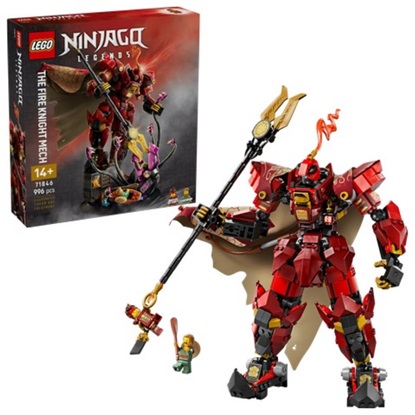Lego Ninjago The Fire Knight Mech (71846) (LGO71846)-LGO71846