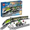 Lego City Passenger Express Train (Set With Remote-Controlled Train With Headlights 2 Cars And 24 Rail Elements) (60337) (LGO60337)-LGO60337