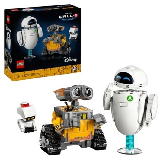 Lego Disney Pixar WALL-E and EVE (43279) (LGO43279)-LGO43279