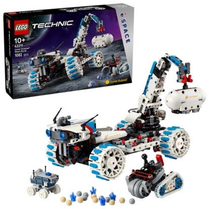 Lego Technic Lunar Outpost Moon Rover Spacecraft (42211) (LGO42211)-LGO42211