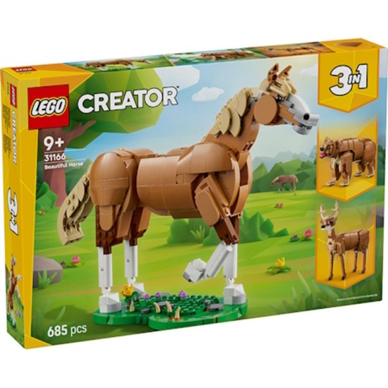 Lego Creator 3-in-1 Magnificent Steed (31166) (LGO31166)-LGO31166