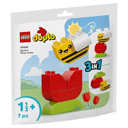 Lego Duplo My First Flower with Bee (30686) (LGO30686)-LGO30686