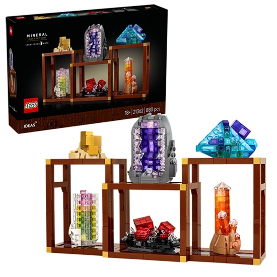 Lego Ideas Mineral Collection (21362) (LGO21362)-LGO21362