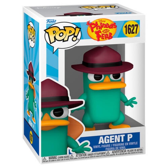 Funko Pop! Animation: Phineas & Ferb - Agent Perry #1627 (FNK66910)-FNK66910
