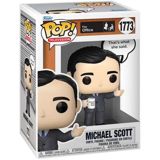 Funko Pop! TV: The Office - Michael Scott #1773 (FNK64282)-FNK64282