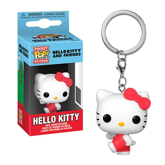 Funko Pocket Pop! Keychain Animation: Hello Kitty - Hello Kitty (FNK59868)-FNK59868