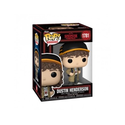 Funko Pop! TV: Stranger Things - Dustin Henderson #1781 (FNK57515)-FNK57515
