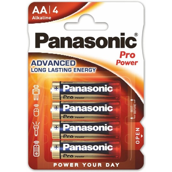 Panasonic Alkaline PRO Power LR6/AA (blister) (PAN15588)-PAN15588