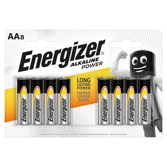 Energizer Alkaline Power LR6/AA alkaline battery (blister) (ENE16620)-ENE16620