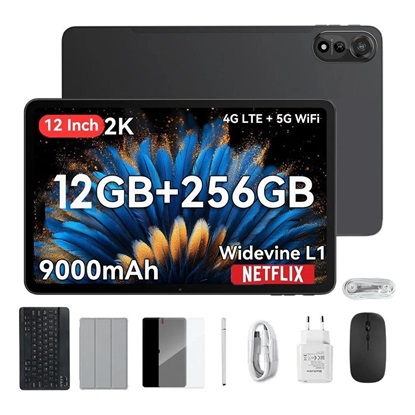 BlackView Mega 2 Set 12" 4G 12GB 256GB Grey (MEGA2GY) (BVIMEGA2GY)-BVIMEGA2GY