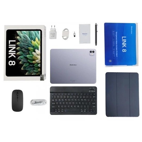 BlackView Tab Link 8 Set 12.7" 12GB 256GB Cloudy Purple (TABLK8SETCPU) (BVITABLK8SETCPU)-BVITABLK8SETCPU