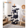 Feandrea Cat Tower, Height 168 cm, up to 6 cats (PCT165G01) (FEAPCT165G01)-FEAPCT165G01