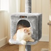 Feandrea Cat Tower, Height 84 cm, up to 2 cats (PCT142W01) (FEAPCT142W01)-FEAPCT142W01