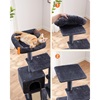Feandrea Cat Tower, Height 135 cm, up to 3 cats (PCT132G01) (FEAPCT132G01)-FEAPCT132G01