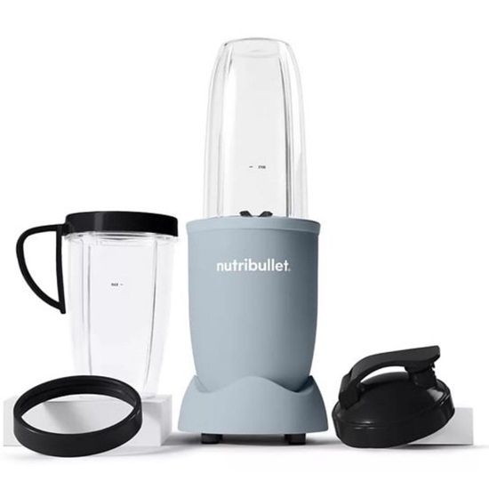NutriBullet Pro Blender for Smoothies 0.9lt Blue (NB907MASL)-NB907MASL