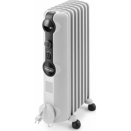 De'Longhi Oil Filled Radiator with 7 Fins 1500W (TRRS0715) (DLGTRRS0715)-DLGTRRS0715