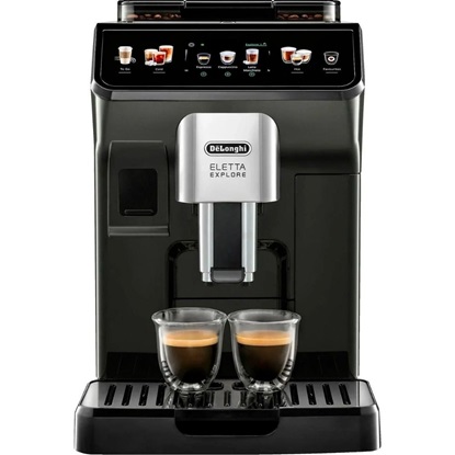 De'Longhi Eletta Explore Automatic Espresso Machine 1450W Black (ECAM450.55.G) (DLGECAM450-55-G)-DLGECAM450-55-G
