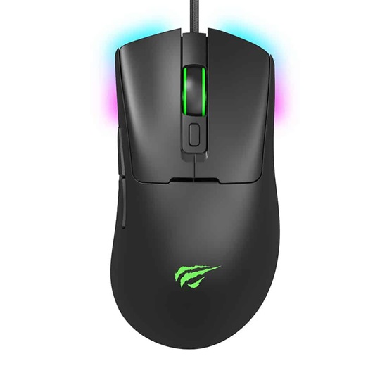 Havit RGB Gaming Mouse Black (MS966-BK) (HAVMS966-BK)-HAVMS966-BK