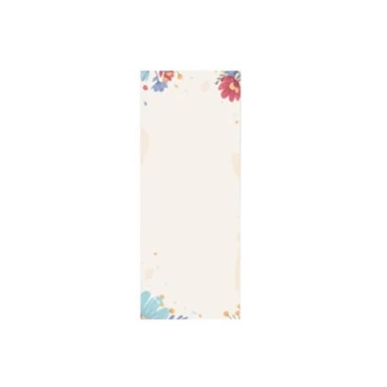 Niimbot Αυτοκόλλητες Θερμικές Ετικέτες Flowers T 12x30mm 210τμχ Λευκό/Πολύχρωμο (T1230-210 COLOR) (NIIT1230-210-COLOR)-NIIT1230-210-COLOR