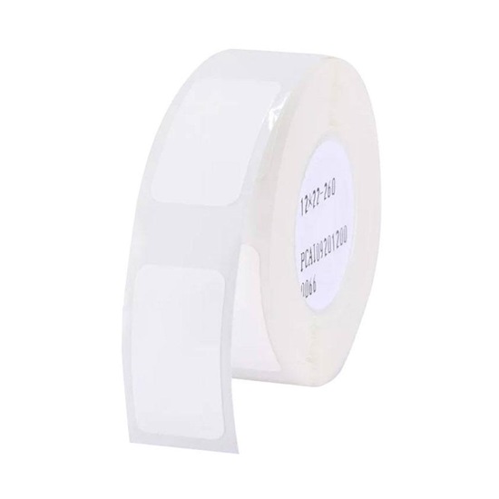Niimbot Αυτοκόλλητες Θερμικές Ετικέτες 12x22 mm 260τμχ Λευκό (T1222-260WHITE) (NIIT1222-260WHITE)-NIIT1222-260WHITE