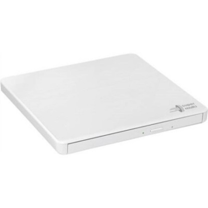 H-L GP60NW60 Optical Drive External USB Read/Write White (GP60NW60.AUAE12W) (LGGP60NW60)-LGGP60NW60