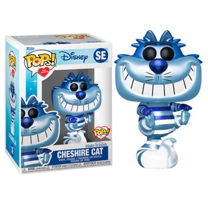 Funko Pop! Animation: Disney - Cheshire Cat #SE Make-a-Wish Special Edition Metallic (FNK36698)-FNK36698