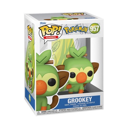 Funko Pop! Games: Pokemon - Grookey #957 (FNK09767)-FNK09767