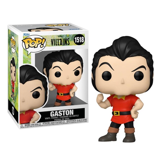 Funko Pop! Animation: Disney - Gaston #1518 (FNK09283)-FNK09283