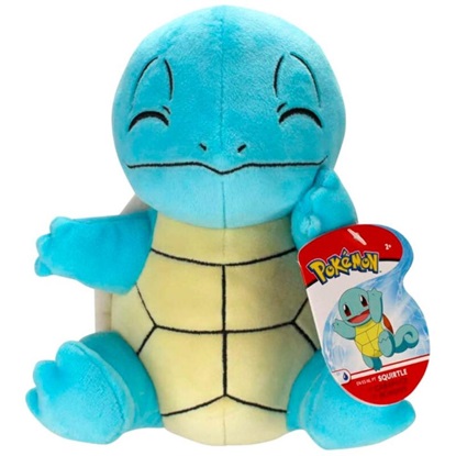 Jazwares Pokemon Squirtle 20cm (JAZ79610)-JAZ79610