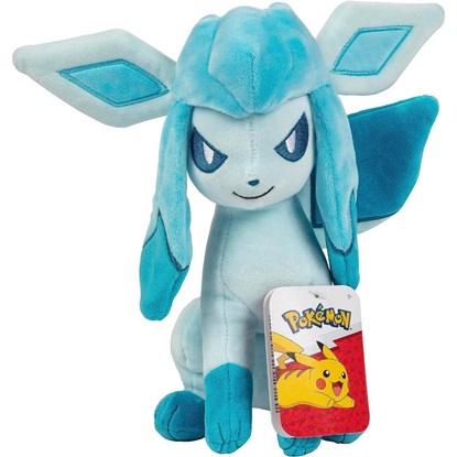 Jazwares Pokemon Glaceon 20cm (JAZ01537)-JAZ01537