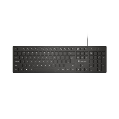 Natec Keyboard Herring Glow Us Black (NKL-2341) (NTCNKL-2341)-NTCNKL-2341